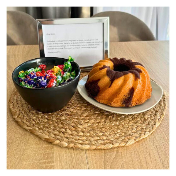 Poruka dobrodošlice za gosta