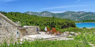 Domy na samote v zátokách – robinzonský turizmus Remote cottages – Robinsonian tourism