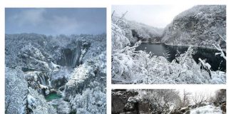 Plitvické jazerá v zime