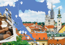 De Zagreb a Dubrovnik – En route vers Dubrovnik Zagreb Dubrovnik