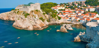 Kayaking in Dubrovnik