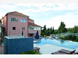 Apartmány HANDABAKA Mlini (Dubrovnik), Rozloha 25,00 m2, Ubytovanie s bazénom, Vzdušná vzdialenosť od mora 250 m