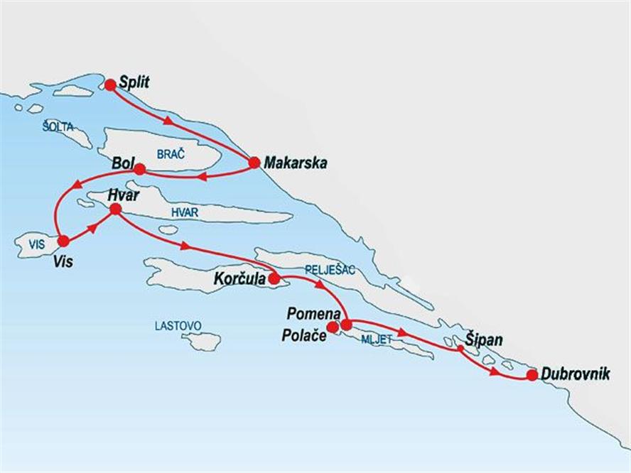 KL7-route-Split-Dubrovnik