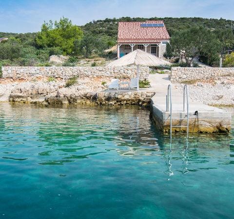 Abgelegene Ferienhäuser zu vermieten Urlaub in Kroatien - isolierte Häuser zu vermieten Dalmatien und Istrien