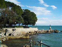 Lungomare (coastal promenade) Dobrinj - island Krk Sights