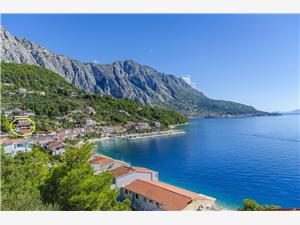 Apartments Kunac Makarska riviera, Size 14.00 m2, Airline distance to the sea 70 m
