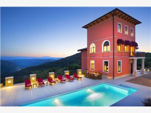 Villa Angelica Motovun, Größe 380,00 m2, Privatunterkunft mit Pool