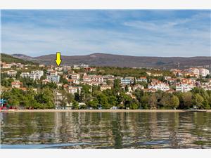 Ferienwohnung Riviera von Rijeka und Crikvenica,Buchen  RUZA Ab 5 €