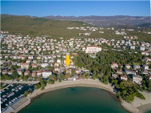 Accommodatie aan zee De Crikvenica Riviera en Rijeka,Reserveren  RIKY Vanaf 12 €