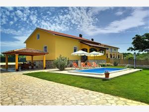 Villa Istriana Svetvincenat, Superficie 100,00 m2, Hébergement avec piscine