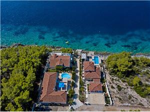 Villa Rosada Dalmatien, Größe 200,00 m2, Privatunterkunft mit Pool, Luftlinie bis zum Meer 30 m