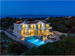 Villa Bramasole Noord-Dalmatische eilanden, Kwadratuur 399,00 m2, Accommodatie met zwembad, Lucht afstand naar het centrum 500 m