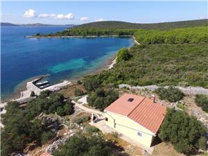 Beachfront accommodation North Dalmatian islands,Book  Johan From 12 €