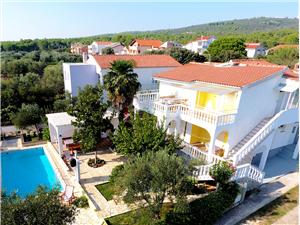 Dom Milica Sukosan (Zadar), Rozloha 150,00 m2, Ubytovanie s bazénom