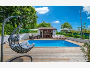 Casa Smoky Zelená Istrie, Prostor 90,00 m2, Soukromé ubytování s bazénem