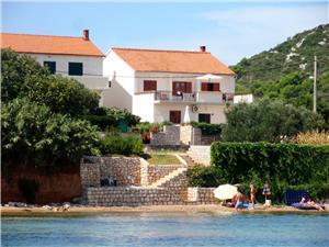 Beachfront accommodation North Dalmatian islands,Book  Aquamarine From 11 €
