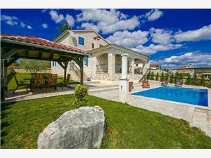 Villa Gordana Kastelir, Prostor 162,00 m2, Soukromé ubytování s bazénem
