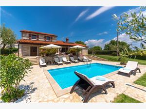 Villa Danijel Kastelir, Prostor 145,00 m2, Soukromé ubytování s bazénem