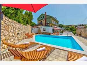 Privatunterkunft mit Pool Riviera von Rijeka und Crikvenica,Buchen  Jasna Ab 12 €