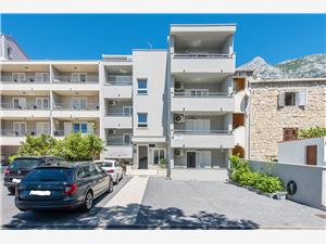 Appartementen Miro Makarska, Kwadratuur 55,00 m2, Lucht afstand tot de zee 100 m, Lucht afstand naar het centrum 400 m
