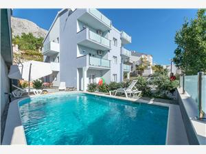 Accommodatie met zwembad Split en Trogir Riviera,Reserveren  Lorenzo Vanaf 9 €