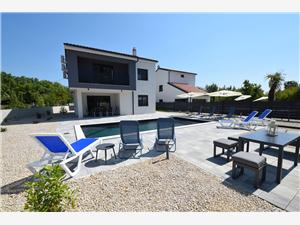 Villa Dani Dobrinj - isola di Krk, Dimensioni 160,00 m2, Alloggi con piscina