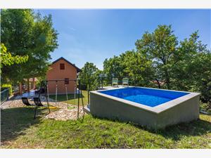 Dům Nado Modrá Istrie, Prostor 50,00 m2, Soukromé ubytování s bazénem