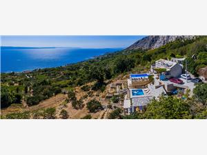Vila Peace Split i Trogir rivijera, Kamena kuća, Kvadratura 90,00 m2, Smještaj s bazenom